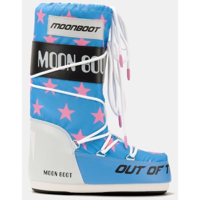 Tecnica Moon Boot Icon Retrobiker Pink Stars – Sleviste.cz