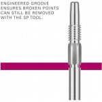 steel TARGET Hroty Swiss Diamond Pro Gold Point kovové 26mm 3 ks – Zboží Dáma