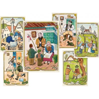 UNIPAP pohlednice velikonoce Josef Lada 1300176 425863 – Hledejceny.cz