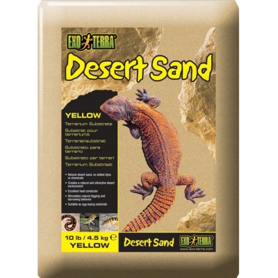 Hagen Exo Terra Desert Sand žlutý 4,5 kg – Zboží Dáma