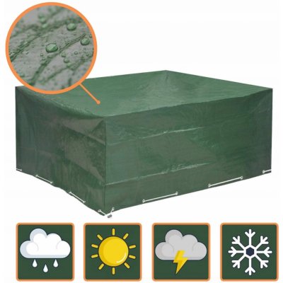 Ochranný obal na zahradní nábytek 210 x 210 x 90 cm KINZO ED-216784 – Hledejceny.cz