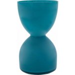 Sandra Rich Skleněná váza Sandglass, ø 13,5 × 23 cm, modrá 19048-23-53 – Hledejceny.cz