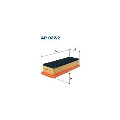 Vzduchový filtr FILTRON AP 022/2 – Hledejceny.cz