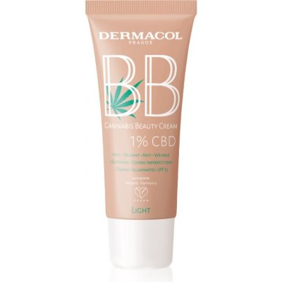 Dermacol Cannabis Beauty Cream BB krém s CBD no.1 Light 30 ml – Sleviste.cz