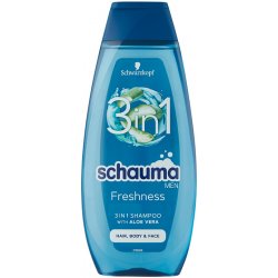 Schauma Men šampon 3v1 Sea minerals+ aloe vera 400 ml