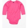 Kojenecké body Babybugz Dětské body s dlouhým rukávem BZ Fuchsia