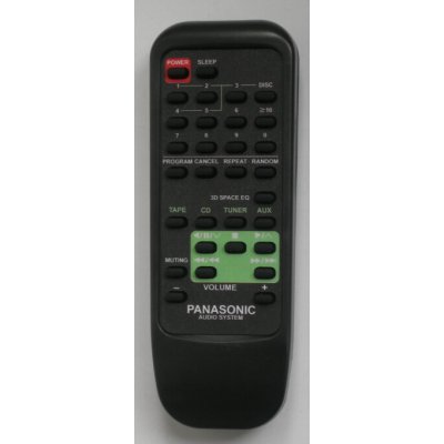 Dálkový ovladač Emerx Panasonic SA-AK25 – Hledejceny.cz