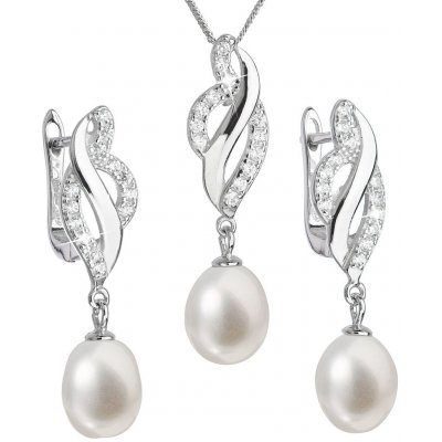 Evolution Group perlová souprava z říčních perel bílá 29021.1 – Zboží Mobilmania