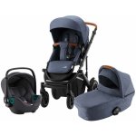 Briax Set Smile III + korba + autosedačka Baby Safe 3 i-Size 2022 Indigo Blue – Hledejceny.cz