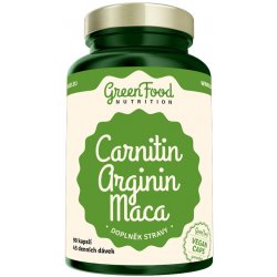 GreenFood Carnitin Arginin Maca vegan 90 tablet