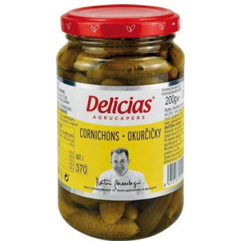 Delicias Okurky Cornichons 370 g