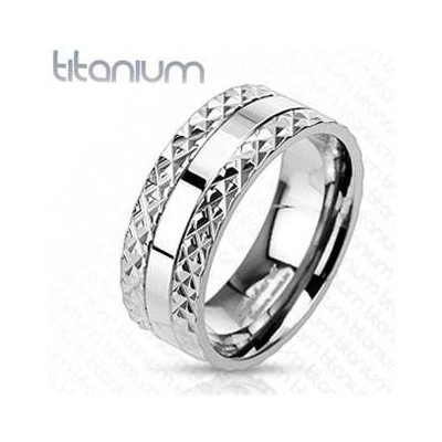 Šperky4U Pánský prsten Titan TIT0002 – Zboží Mobilmania