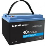 Qoltec 53703 LiFePO4 lithiová železná fosfátová 12,8V 30Ah 384 Wh BMS – Hledejceny.cz
