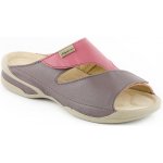 Medistyle pantofle REGINA zdravotní obuv dámská 8R-E15/2-LA šedofialová-růžová