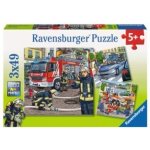 Ravensburger Záchranáři 3 x 49 dílků – Zbozi.Blesk.cz