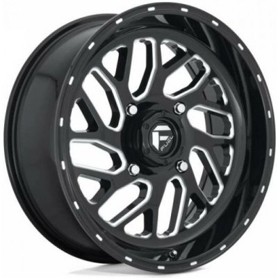 Fuel D581 Triton 7x18 4x137 ET13 gloss black milled | Zboží Auto