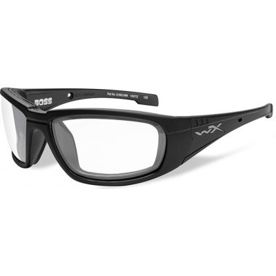 Brýle Wiley X Boss Clear lens/Matte black frame