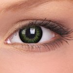 MaxVue ColorVue Big Eyes Party Green barevné tříměsíční dioptrické 2 čočky – Zboží Mobilmania