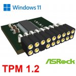IAX (C-101) ASROCK C-modul special TPM 1.2 var:LPC pin:18pin pro Win11 – Zboží Živě