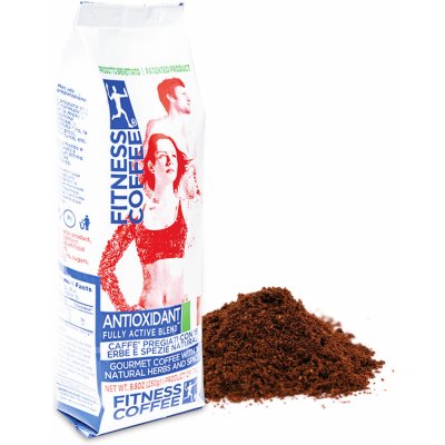 Fitness Coffee Antioxidant fully active blend mletá 250 g – Zbozi.Blesk.cz