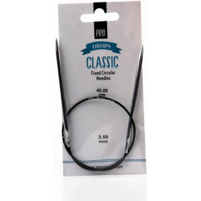 Jehlice kruhové Drops Pro Classic 40 cm č. 3,5 – Zboží Dáma