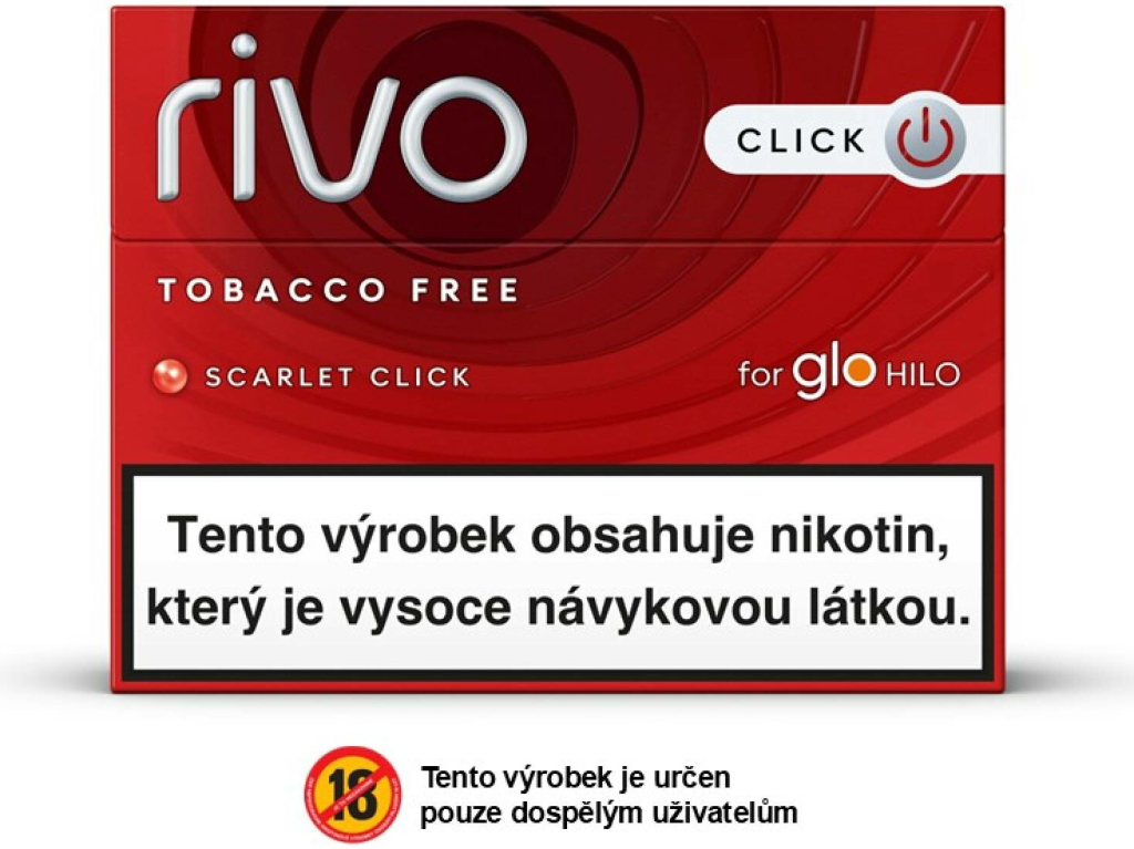 Rivo Scarlet Click krabička