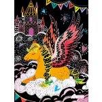 Škrabací obrázky 4 ks Pegas – Zboží Dáma