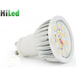 HiLed LED žárovka GU10 7W SMD 5630 studená bílá – Hledejceny.cz