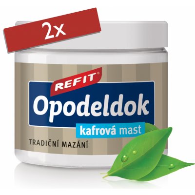 Refit Opodeldok kafrová mast 2 x 200 ml