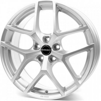 Borbet Y 6,5x16 5x100 ET43 silver – Zboží Mobilmania