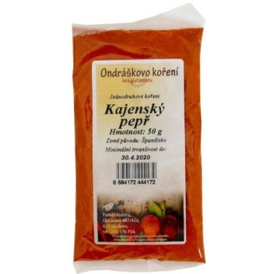 Tomáš Kučera Kayenský Pepř Ondráškovo 638 50 g