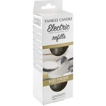 Yankee Candle náplně do osvěžovače Dětský pudr, 2 x 18.5 ml