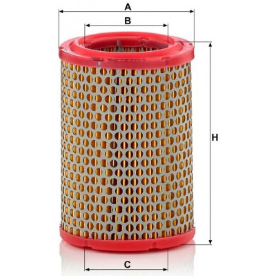 MANN-FILTER Vzduchový filtr MANN C1134/1 (MF C1134/1) – Hledejceny.cz
