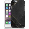 Pouzdro a kryt na mobilní telefon Apple Pouzdro Picasee silikonové Apple iPhone 6/6S - Black tile čiré