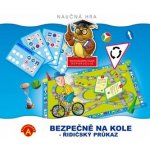 Bezpečně na kole - řidičský průkaz společenská naučná hra v krabici 24,5x25,5x6cm – Zbozi.Blesk.cz