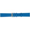 Řemínek k hodinkám Mavex Modrý strukrurovaný kožený pásek se vzorem ještěrky