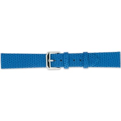 Mavex Modrý strukrurovaný kožený pásek se vzorem ještěrky – Zboží Mobilmania
