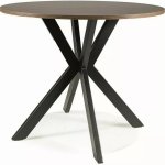 Signal STŮL TALIA II OŘECH/ČERNÝ MAT FI 90 – Zboží Dáma