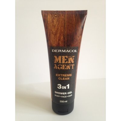 Dermacol Men Agent Extreme Clean sprchový gel 3 v 1 250 ml – Zbozi.Blesk.cz