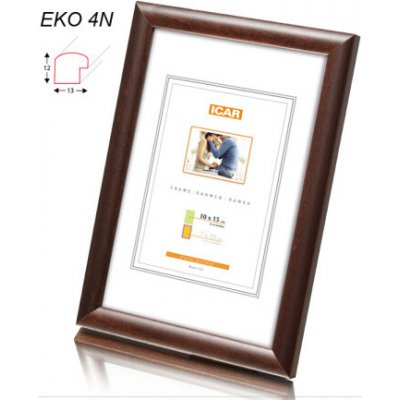 CODEX rám dřevo EKO 30x45 cm, tmavě hnědý (4N) – Zboží Živě