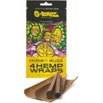 Grollz Hemp Wrap konopný blunt honey buzz 4 ks – Zboží Dáma