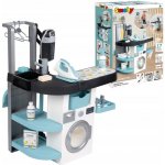 Smoby Práčovňa 3v1 s žehličkou a tyčovým vysavačem Rowenta – Sleviste.cz