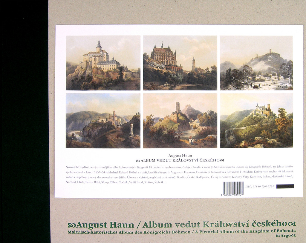 Album vedut Království českého - Haun August C.