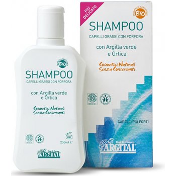 Argital Shampoo na mastné vlasy proti lupům s kopřivou 250 ml