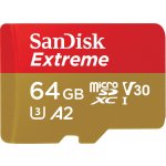 SanDisk microSDXC UHS-I U3 64 GB SDSQXAH-064G-GN6GN – Hledejceny.cz