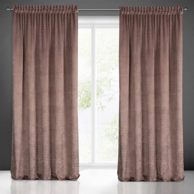 Takoy Závěs z měkkého sametu s jemným opraným potiskem-HF-367069 | 140 x 270 cm – Hledejceny.cz