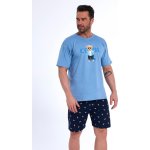 Cornette 326/169 Cool pánské pyžamo krátké modré – Zboží Dáma Cornette 326/169 Cool pánské pyžamo krátké modré – Zboží Dáma