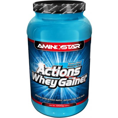 Aminostar Actions Whey Gainer 1000 g – Hledejceny.cz