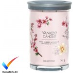 Yankee Candle Signature Pink Cherry & Vanilla Tumbler 567g – Hledejceny.cz