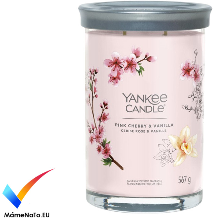 Yankee Candle Signature Pink Cherry & Vanilla Tumbler 567g